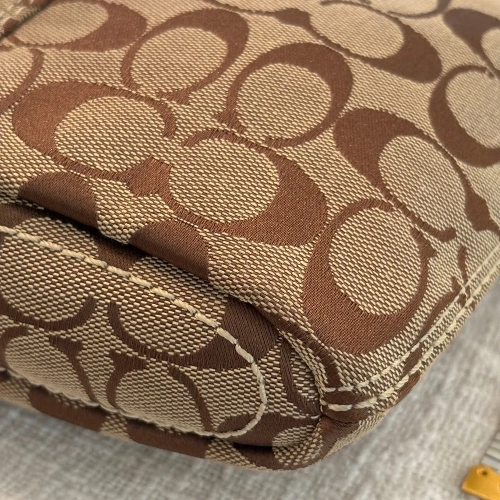 Coach Bleeker Bucket Bag Signature Jacquard Shoulder /Cross 1941 🌟See last pic